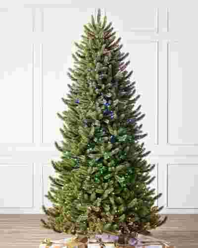 Vermont White Spruce Narrow Artificial Christmas Trees