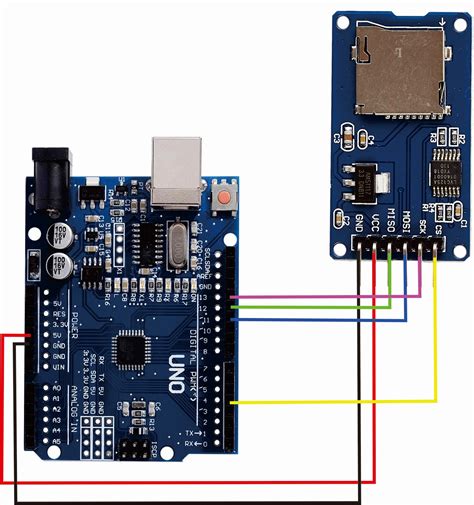 Card Module W Arduino How To Read Write Data Electropeak Riset