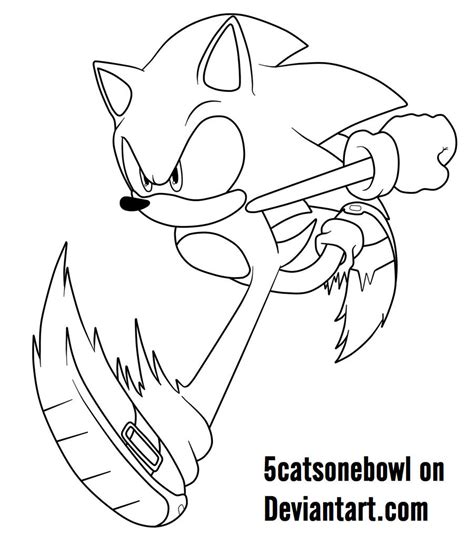 Sonic The Hedgehog Free Line Art By 5catsonebowl On Deviantart