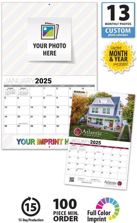 2024 13 Month Custom Photo Wall Calendar Stapled 11 X 17 85 X