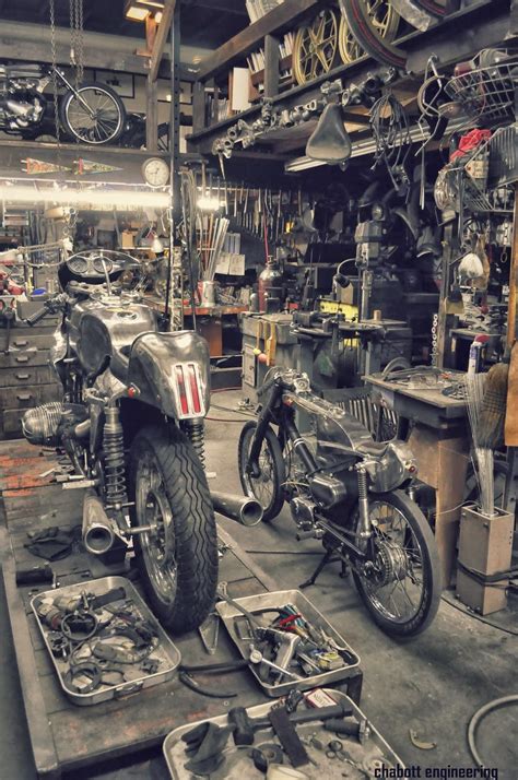 Motorcycle Workshop Motorcycle Shop Motorcycle Garage Motorcycle