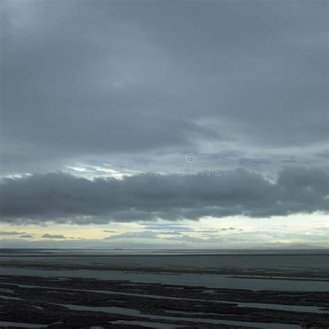 Stormy Ocean Sky Stock Photo Image Of Fleecy Horizon 48500182