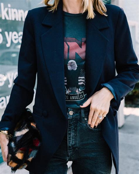 Anine Bing On Instagram Blazer Weather Jeans Street Style Street