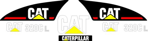Caterpillar 320cl Decal Set All Things Equipment