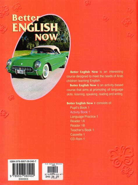 Better English Now Activity Book1 Dubai Library Distributors