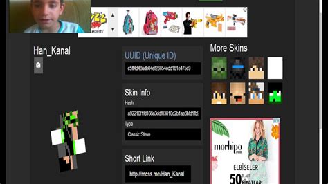 Minecraft Skin Değiştirme 100 Oluyo çok Kolay Youtube