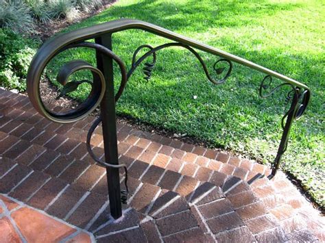 Even with special bits, drilling and placing bolts or screws in this type of material is tricky and should be left up to. Renaissance Iron | Railings outdoor, Exterior stairs ...