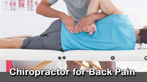 Chiropractor Acupuncturist Or Massage Therapist For Lower Back Pain Lower Back Pain