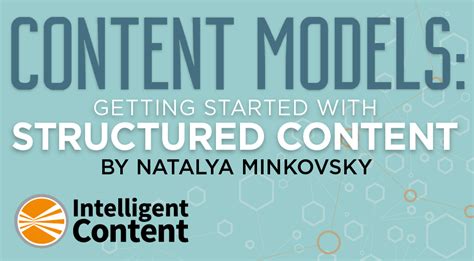Structured Content Models Getting Started