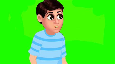 Cartoon Character Green Screen Youtube