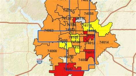 Tulsa Zip Codes Move Out Of Red And Into Orange As Cases Continue To