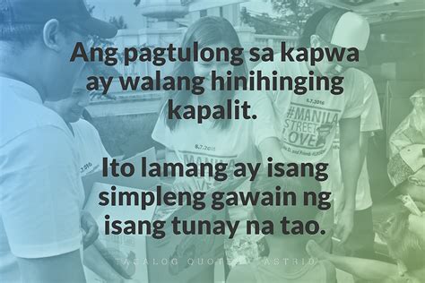 Ang Pagtulong Ay Walang Tagalog Quotes Astrid