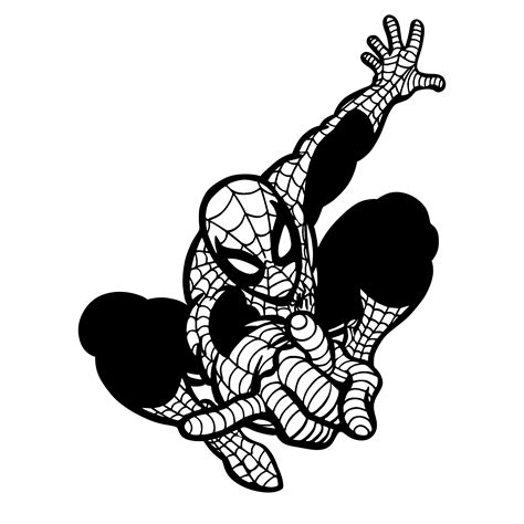 Silhouette Spiderman Svg Free 111 Popular Svg Design