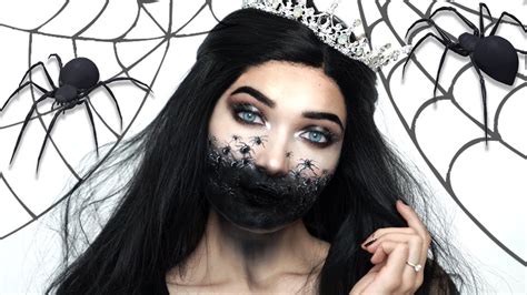 Spider Queen Halloween Makeup Tutorial 🕷️ Make Glam