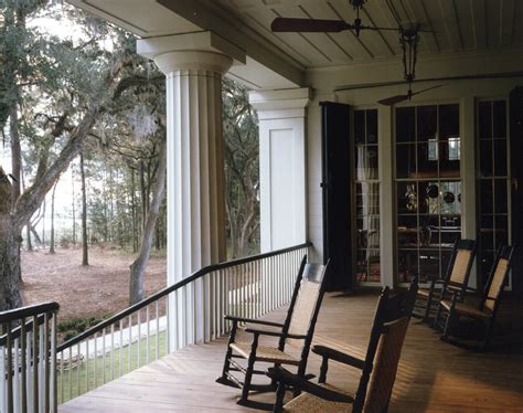 Plantation Style Southern Estate Traditional Porch Atlanta By