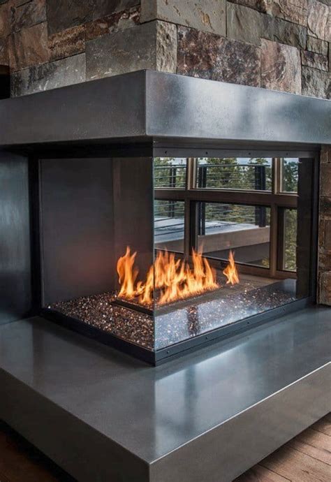 56 Best Concrete Fireplace Designs To Enhance Your Home