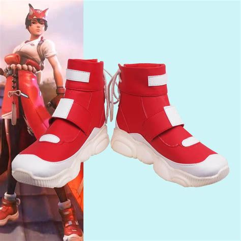 overwatch new hero kiriko cosplay shoes cosplay shoes shopee philippines