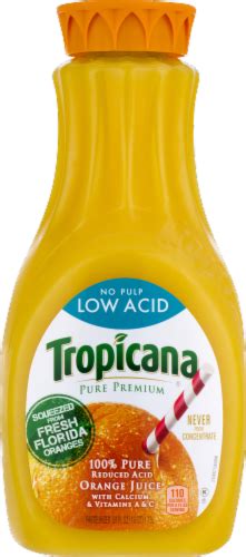 Tropicana Pure Premium Low Acid Orange Juice, 59 fl oz - Food 4 Less