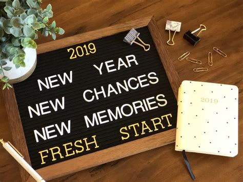 Happy New Year Letterboard Quote Letter Board New Years Eve