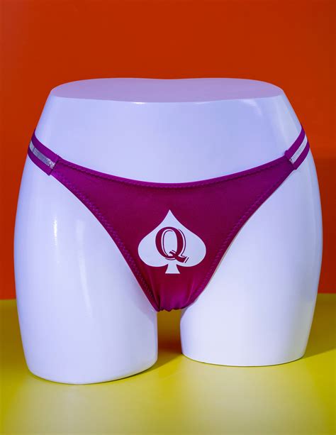 BBC Hotwife Queen Of Spades Women Qos Thong Panty Etsy