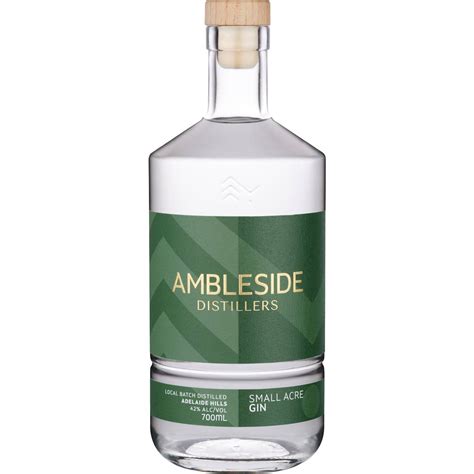 Ambleside Distillers Small Acre Gin 700ml Woolworths