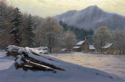 Winter Rest By Mark Keathley Infinity Fine Art