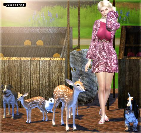 The Best Decorative Animals By Jennisims Sims 4 Sims 4 Pets Sims