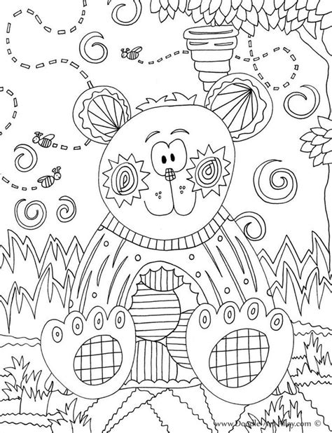 1001 Coloring Pages Doodle Art Butterfly By Doodle