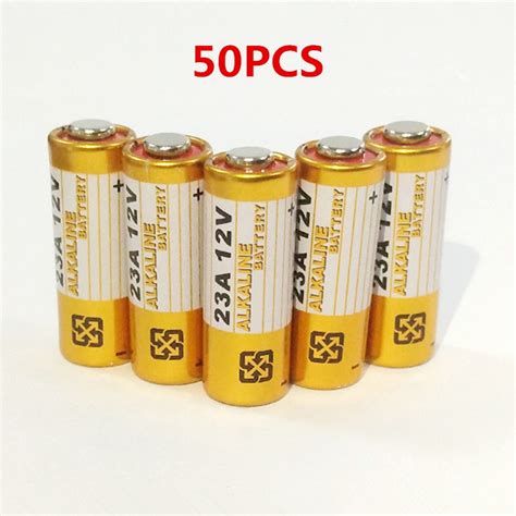 50pcslot 12v 23a Mn23 23a L1028 A23 Super Alkaline Battery For