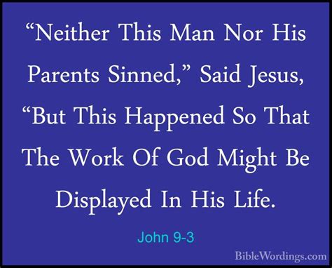 John 9 Holy Bible English