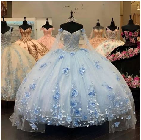 Light Blue Quinceanera Dress Quinceanera Style