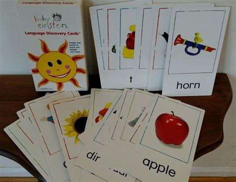 Baby Einstein Language Discovery Cards Pre Owned 9 Months And Up