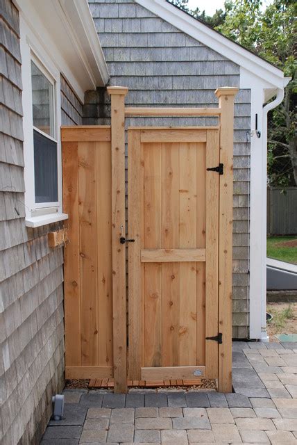 Standard Cedar Outdoor Shower Costero Jard N Charleston De Cape