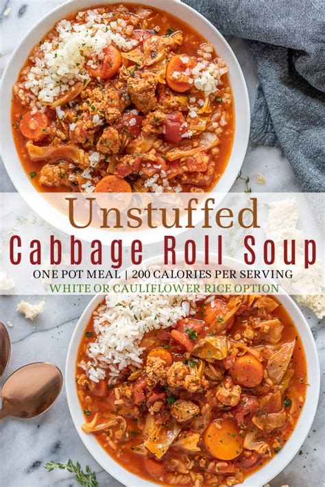 Hey jeff, i love your idea of swapping out the cabbage in place of celery. Unstuffed Cabbage Roll Soup | Recipe | Unstuffed cabbage, Unstuffed cabbage roll soup, Cabbage ...