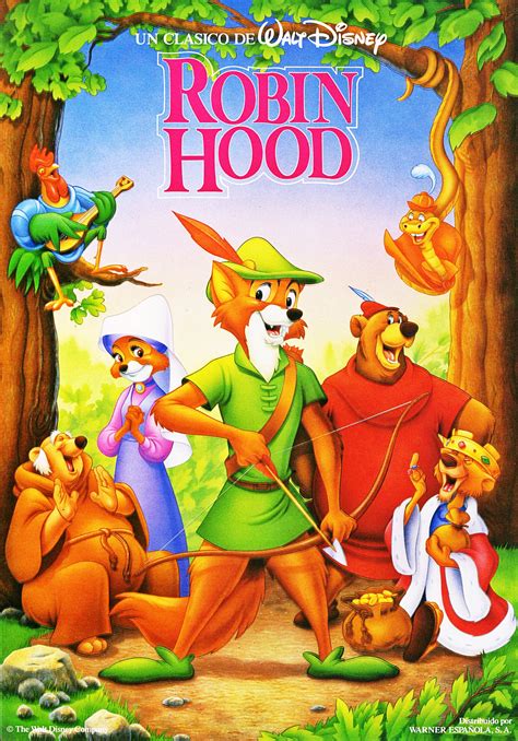 Robin Hood [1973] Directed By Wolfgang Reitherman Featuring The Voices Of Brian Bedford Pat