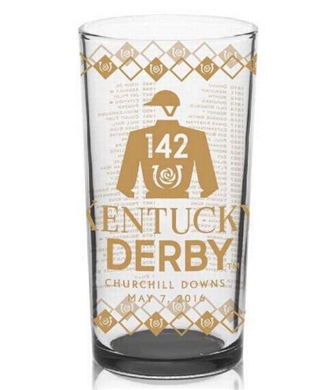 Horse racing epsom derby scalable graphics sleeve. Gold Edition Kentucky Derby Glass. Limited edition of 1000 ...
