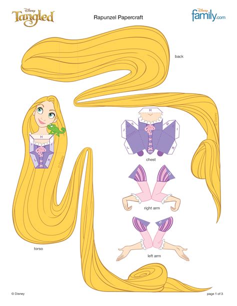 Printable Princess Papercraft Printable Papercrafts Printable