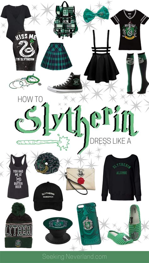 Slytherin Clothing You Need If You Are Visiting The Wizarding World