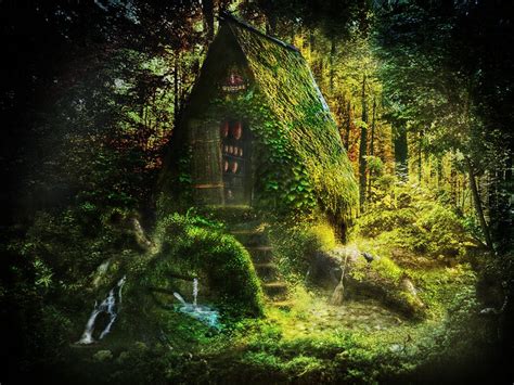 Witch House Witch Cottage Witch House Forest Cottage