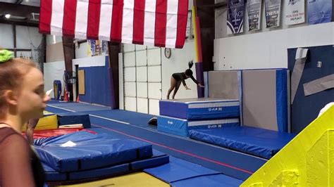 Gymnastics Vaulting Practice Youtube