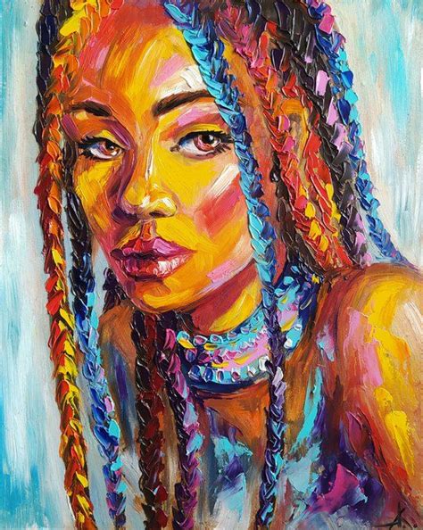 Face Oil Painting Abstract Portrait Painting Woman Painting Artwork Painting Painting