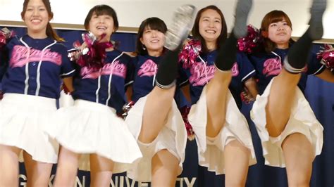 名門女子大チアダンスサークルのハイキックパンチラ！ ちょっとエッチな動画紹介