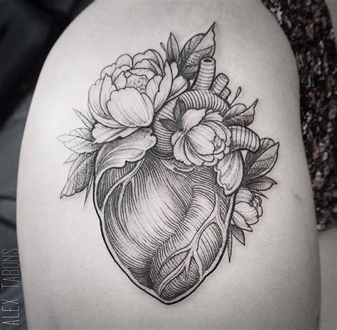120 Realistic Anatomical Heart Tattoo Designs For Men 2022 With Meanings Open Heart Tattoo