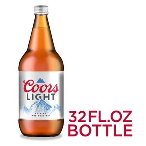 Coors Light American Light Lager Beer 32 Fl Oz Ralphs