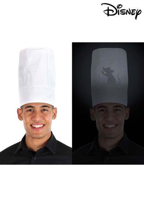 Disney Ratatouille Light Up Chef Costume Hat Mx