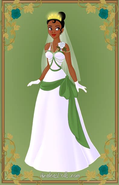 Tiana Wedding Dress By Kawaiibrit On Deviantart Disney Princess