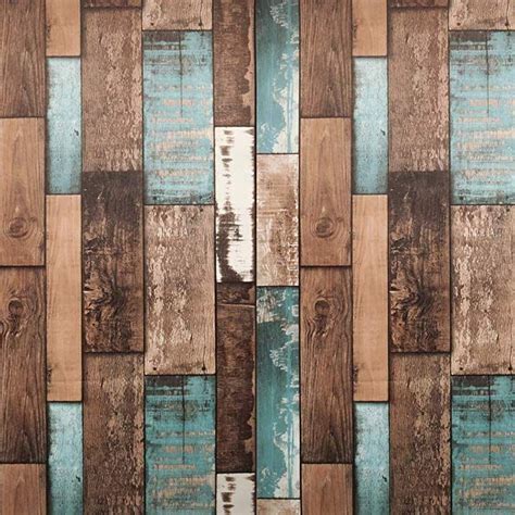Reclaimed Wood Wallpaper Wood Peel And Stick Wallpaper Contact