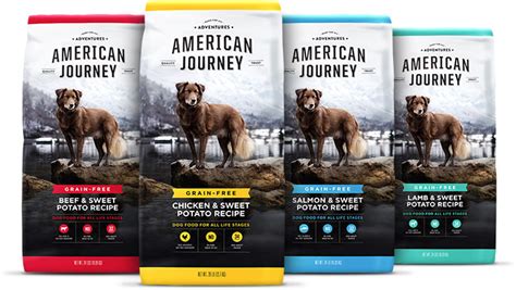 American journey offers grain free dog foods, limited ingredient diets, some foods with grains, kibbles and canned. Feeding Our Dogs American Journey Dog Food - The Bearden ...