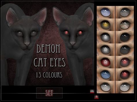 Remussirions Demon Cat Eyes Set