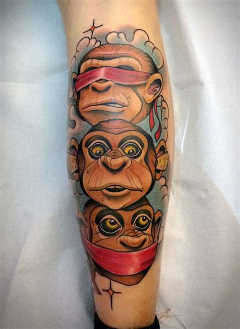 Tattoos decorate the body with ink injected into the skin. 9 best Hear No Evil See No Evil Speak No Evil Tattoos ...